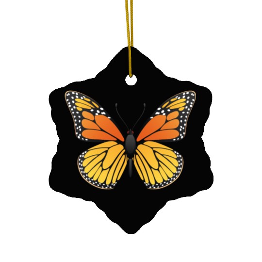 Monarch butterfly Ceramic Ornaments