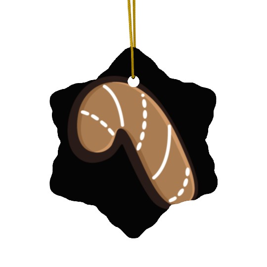 Gingerbread cookie Ceramic Ornaments