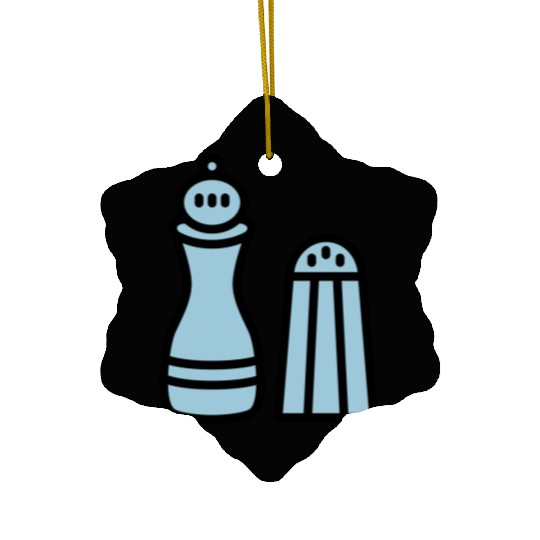 pepper grinder salt shaker Ceramic Ornaments