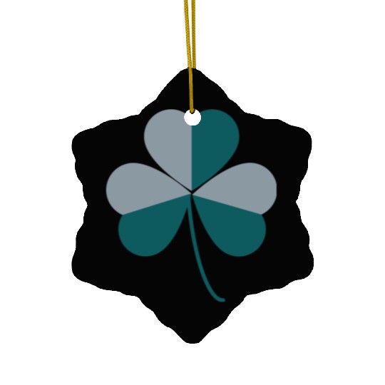 shamrock Ceramic Ornaments