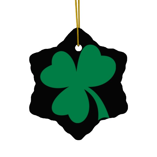 shamrock Ceramic Ornaments