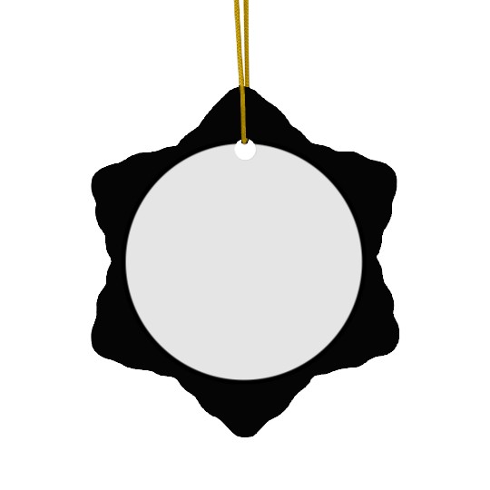 circle outline Ceramic Ornaments