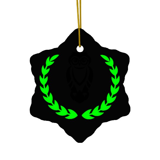 College emblem Ceramic Ornaments