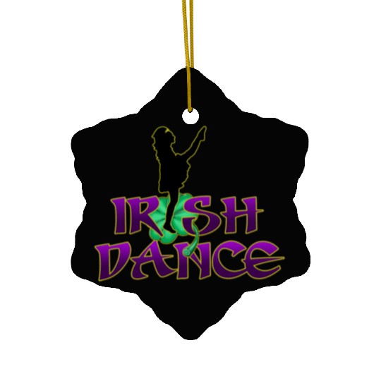 Irish Dance Ceramic Ornaments
