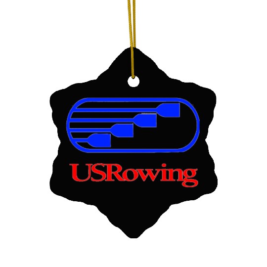 Team USA Rowing US Ceramic Ornaments