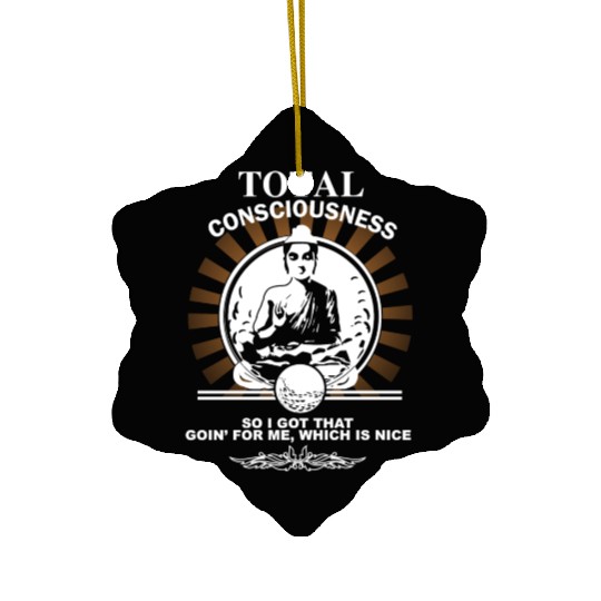 Caddyshack - That goin' for me, which is nice Ceramic Ornaments