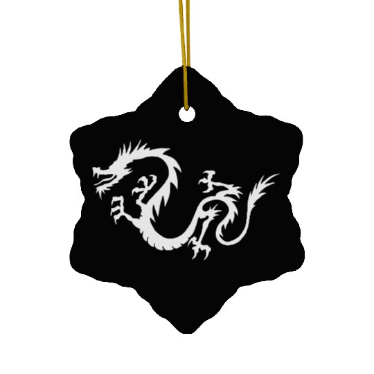 Chinese Dragon Ceramic Ornaments