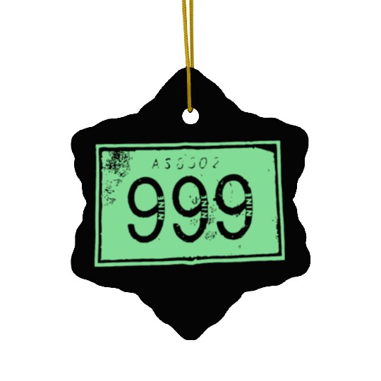 999 Punk Damned Buzzcocks Ceramic Ornaments