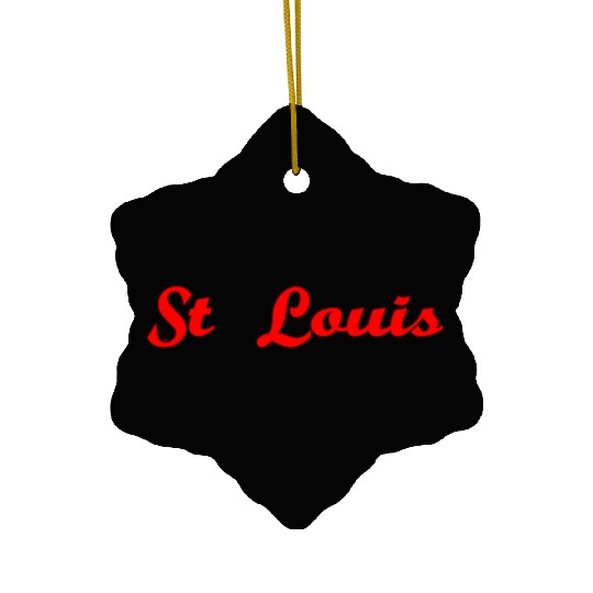 St Louis Ceramic Ornaments