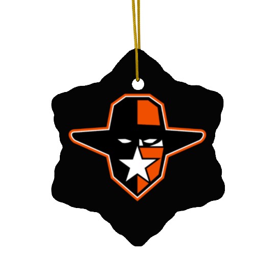 Cowboy Outlaw Star Icon Ceramic Ornaments