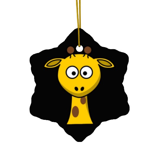 Baby Giraffe Ceramic Ornaments