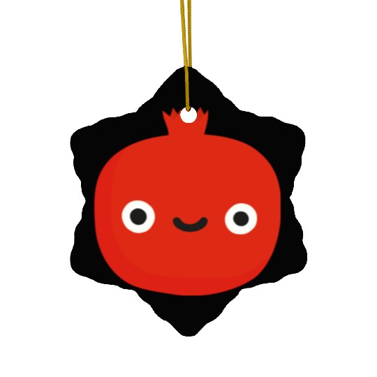 Pomegranate Ceramic Ornaments