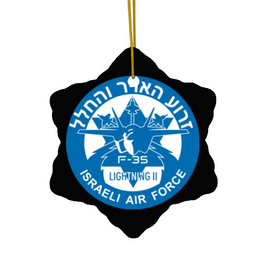 F-35 Lightning II Israel Ceramic Ornaments