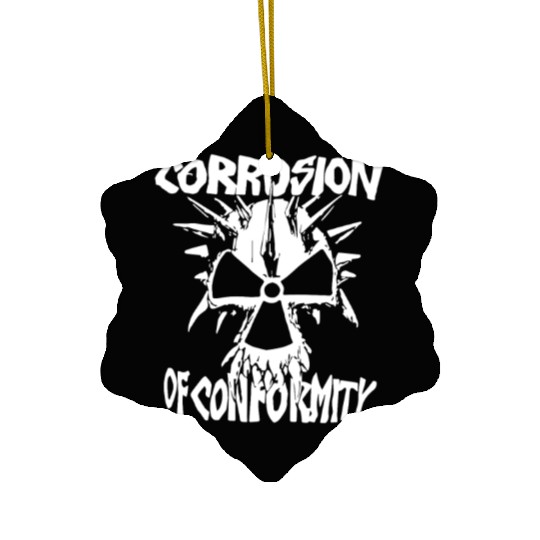 Corrosion Of Conformity Old School Logo Ceramic Ornaments