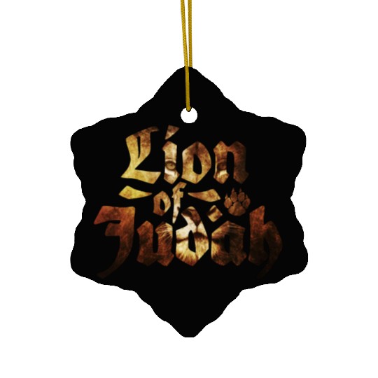 Lion of Judah - Empire of Ethiopia Haile Selassie Ceramic Ornaments