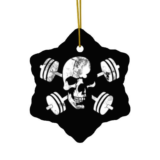 No Pain no Gain Ceramic Ornaments