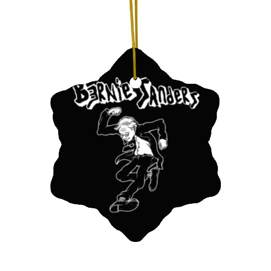 Bernie Sanders Punk Rock Circle Jerks Unisex berni Ceramic Ornaments