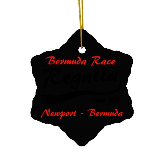Regatta bermuda Race Ceramic Ornaments