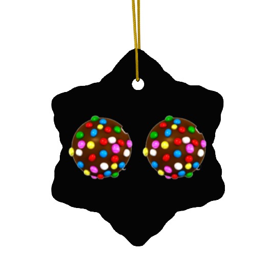 candy crush Ceramic Ornaments