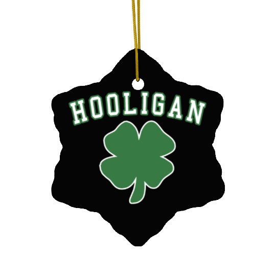 Hooligan Ceramic Ornaments
