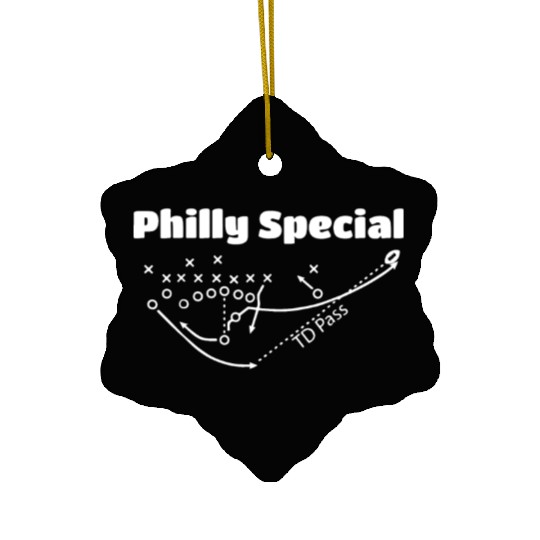 philly special game Ceramic Ornaments