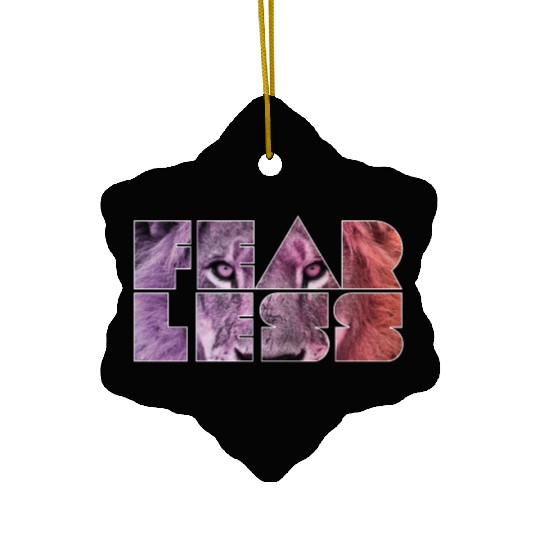 fearless Ceramic Ornaments