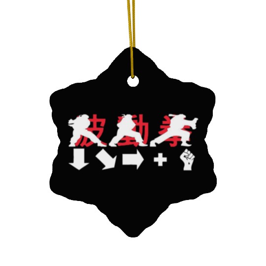 Hadouken Ryu Street Fighter 1 Ceramic Ornaments