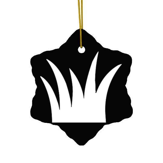 Tall Grass Ceramic Ornaments