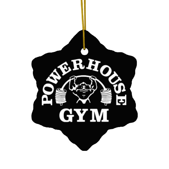 Fashion Bodybuilding Power House Gym Fitness Ceramic Ornaments