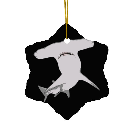 Hammerhead Shark 2 Ceramic Ornaments