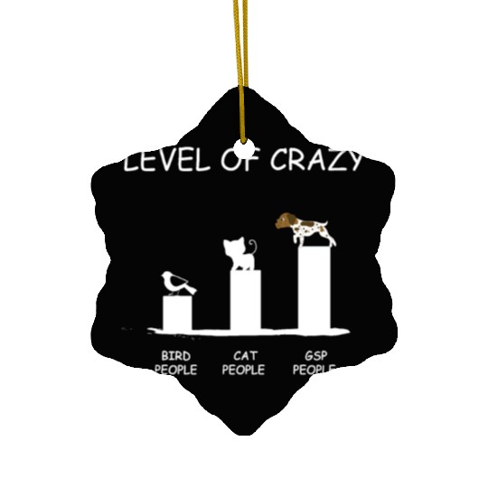 German Shorthair Pointer Gift GSP Funny Ceramic Ornaments