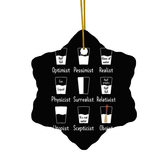 Oboe Water Orchestra Musician Oboist optimist Ceramic Ornaments