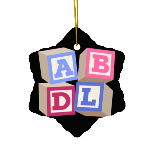 AB DL ageplay ABDL adult baby diaper baby Ceramic Ornaments