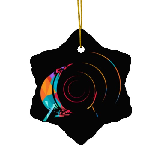Drum n Bass Ceramic Ornaments
