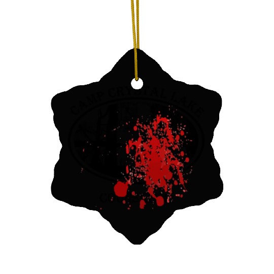 Crystal Lake Counselor Ceramic Ornaments