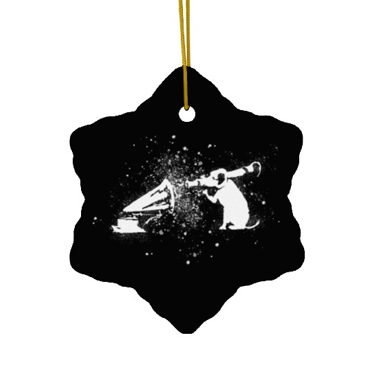 Banksy Rocket Dog HMV Splash Paint Artwork Ceramic Ornaments