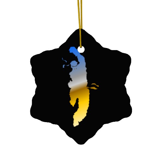 Street Fighter Rainbow Ceramic Ornaments