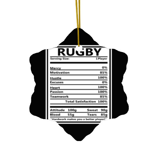 Rugby Definition Rugby Player Gift Ceramic Ornaments