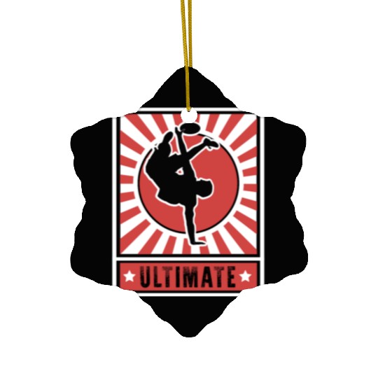 Ultimate - Ultimate Frisbee Ceramic Ornaments