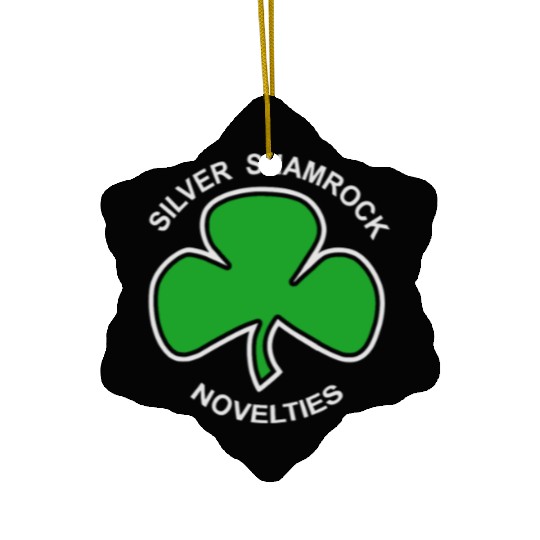 Silver Shamrock Novelties Ceramic Ornaments