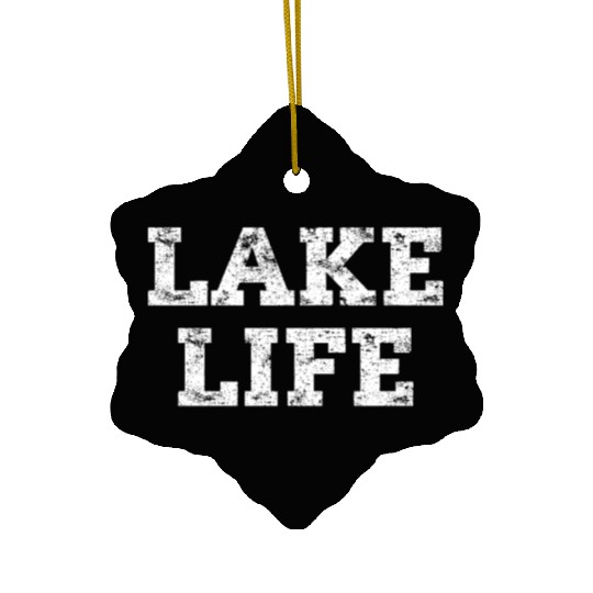 Lake Life Ceramic Ornaments | Lake Life Ceramic Ornaments
