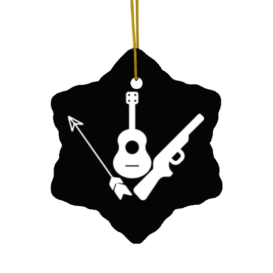 ellie the last of us tlou joel part 2 part II 2 Ceramic Ornaments