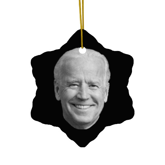 Democrats Voter Support Joe Biden 2020 Fun Gift Ceramic Ornaments