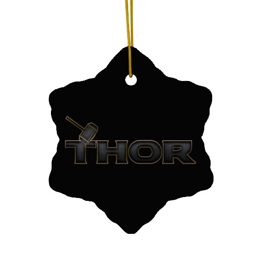 Thor Ceramic Ornaments