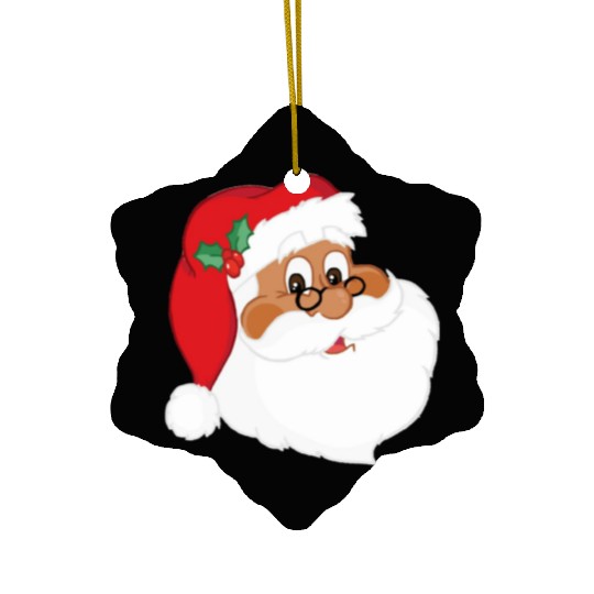 Santa Claus Ceramic Ornaments