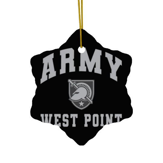 Army West Point Ceramic Ornaments
