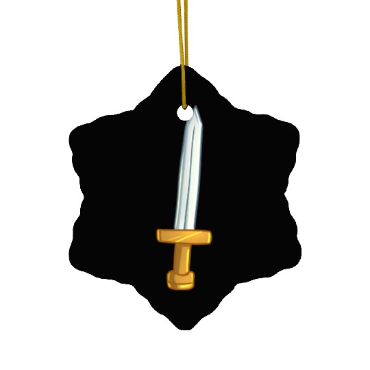 Robin Hood Sword Ceramic Ornaments