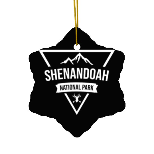 Shenandoah National Park Ceramic Ornaments