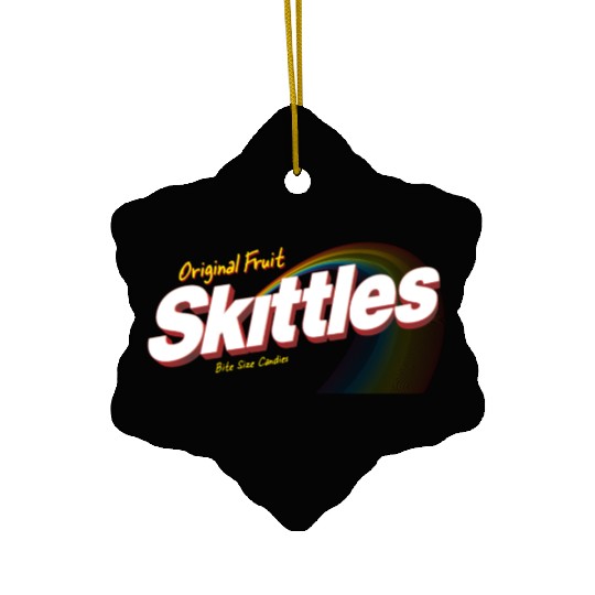 skittles Ceramic Ornaments