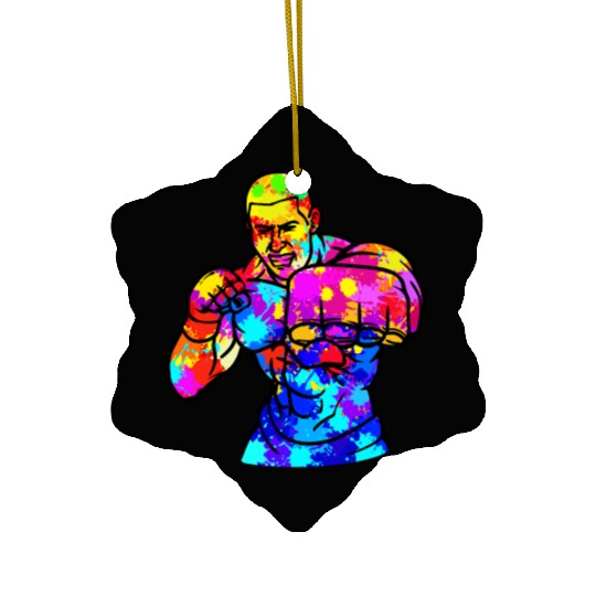 Gym Fitness Bodybuilding Exercise Ceramic Ornaments